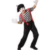 ANGEL TOMAS, SA. Déguisement Mime Rayures Pour Garçon. 5 Ans. Enfant
