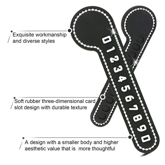 Временный знак парковки, практичный, термостойкий, бесплатная комбинация, автомобильный номер телефона, автозапчасти