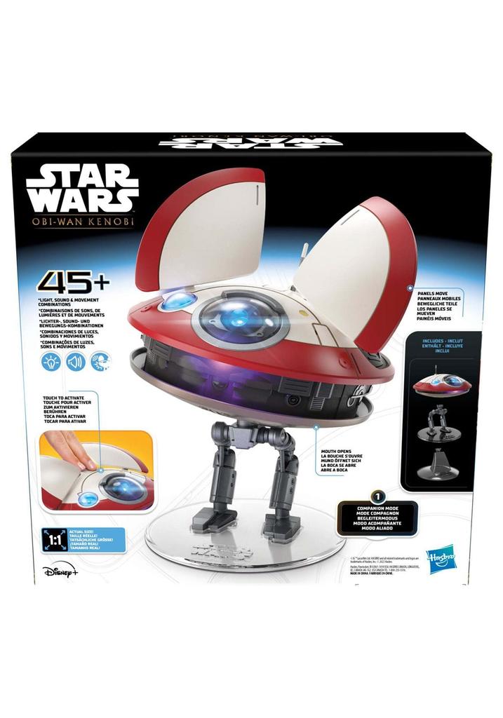 Hasbro Star Wars Аниматроникс электронная игрушка-дроид на основе Звездных Войн: Оби-Ван Кеноби, подходит для детей от 4 лет, Оригинальный продукт L0-LA59 (Лаура) Версия,