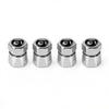 4Pcs Aluminum Car Tire Valve Caps Diamond Tyre Valve Airtight Cover Waterproof Dust For Citroen C1 C3 C4 Picasso C4L Motorcycles WH0