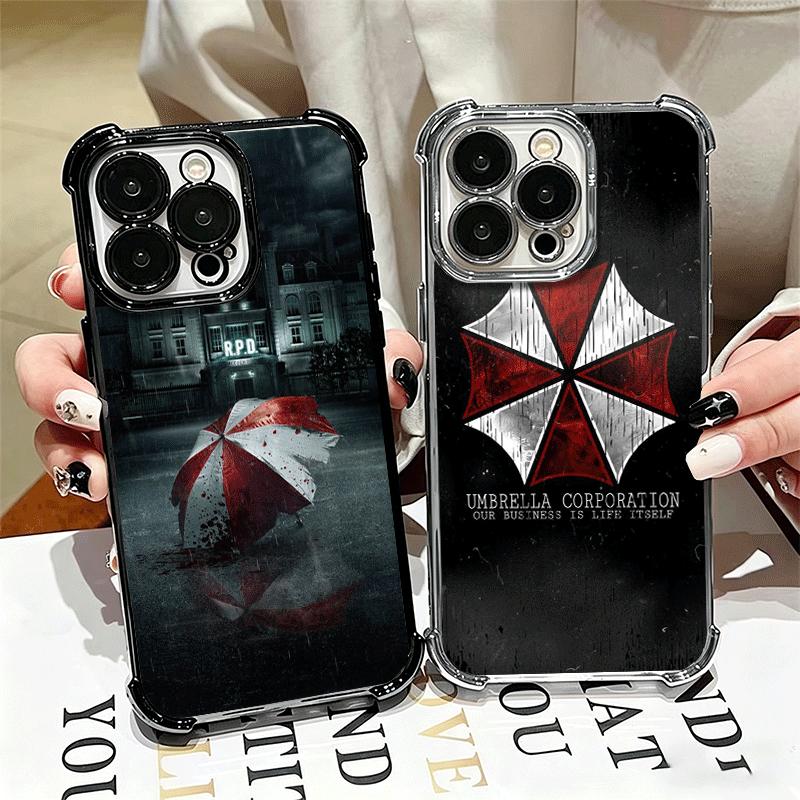 R-Resident-Evil Игровой Мягкий Чехол Для Телефона Для iPhone 15 16 17 Air 14 Pro Max 16E Plus 13 12 Mini Покрытие Защита От Падения Fundas