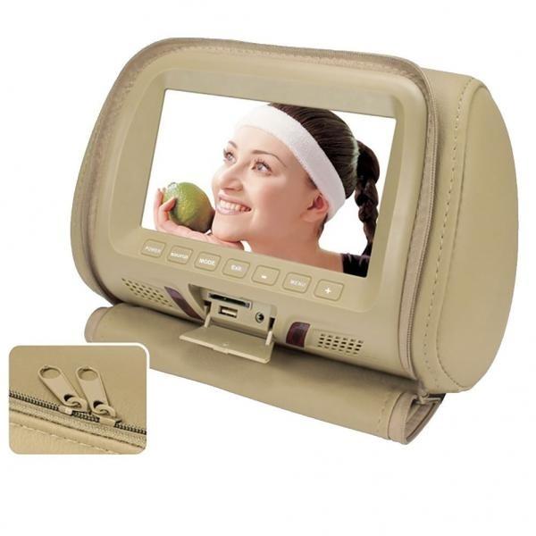 Universal 7 Inch Car Headrest Monitor Rear Seat Entertainment Player