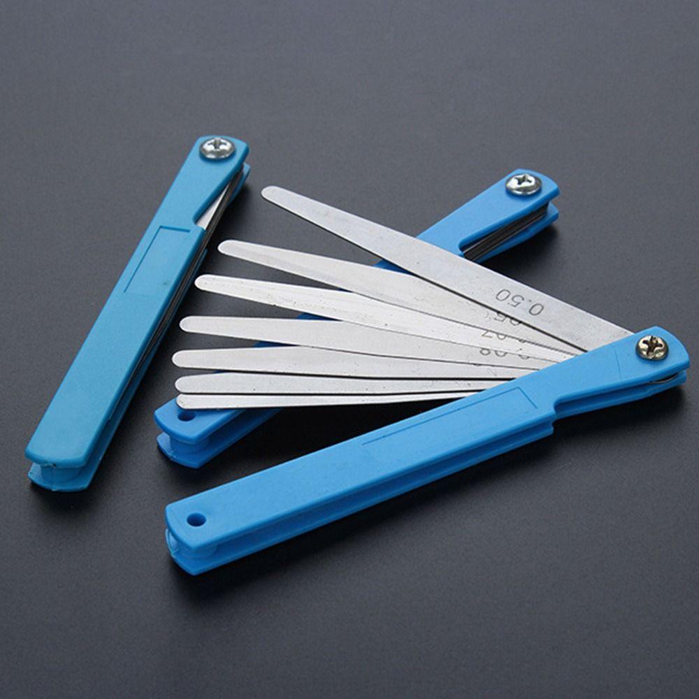 Alloy Steel Thickness Feeler Gauge Metric Size Spark Plug Gauges Portable Measuring Tool DIY