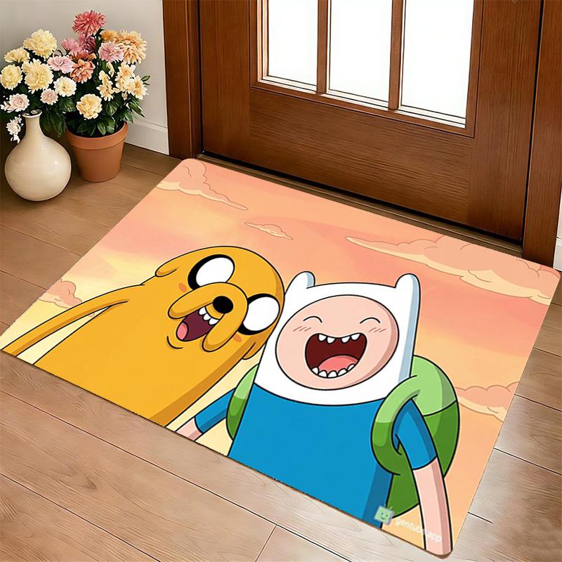 Adventure Time Living Room Nonslip Area Rug Soft Carpet For Bedroom Game Playroom Sofa Office Home Decor Doormat Christmas Gift C9291612