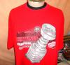 Vintage Detroit Red Wings 2002 Stanley Cup Champions NHL Hockey T Shirt 2XL