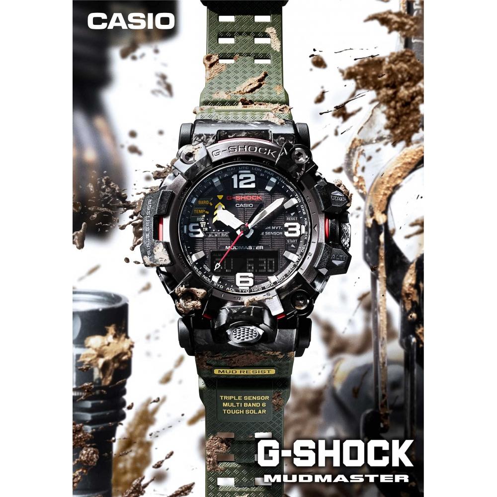 [Casio] Часы G-ShockMUDMASTER Radio Solar GWG-2000-1A3JF мужские зеленые