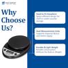Цифровые весы Primo, сертифицированные NSF, 11 фунтов/5 кг, черные SCDGP11BK