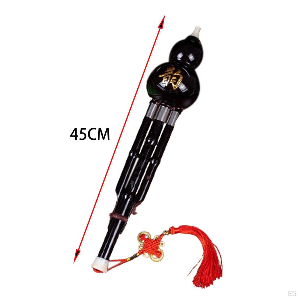 Китайская флейта Хулуси, тыквенная лютня с мундштуком, деревянный духовой узел, профессиональный