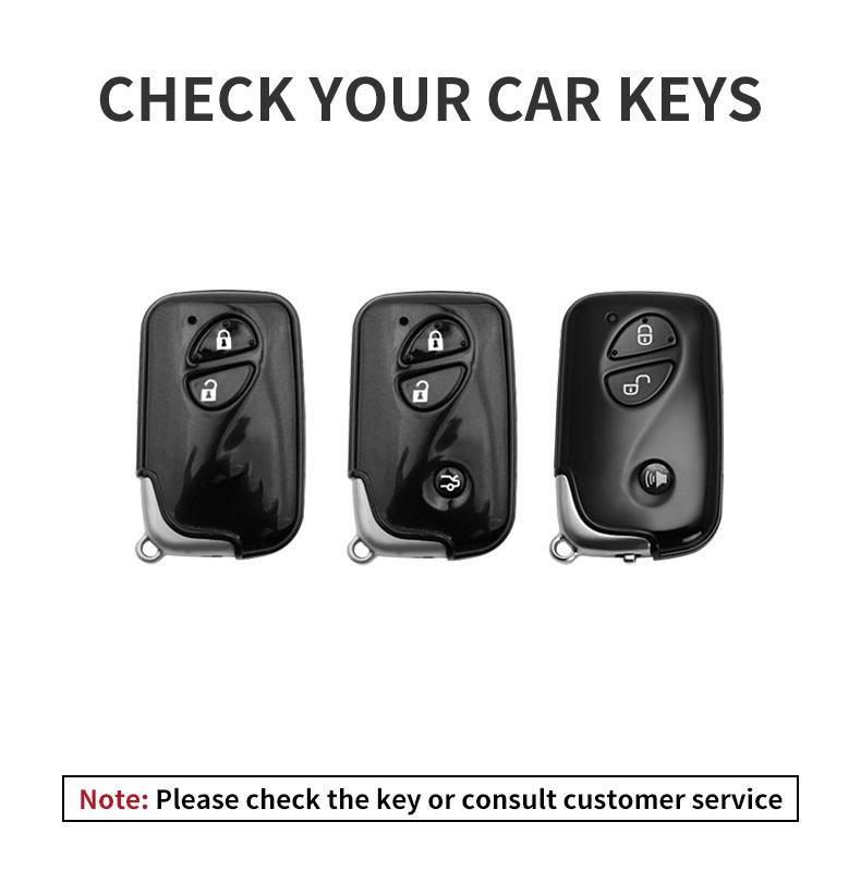 SKIA7 Interior Stickers Car Remote Key Case Cover Holder Shell Key Bag For Lexus CT200h ES 300h IS250 GX400 RX270 RX450h RX350 LX570 K