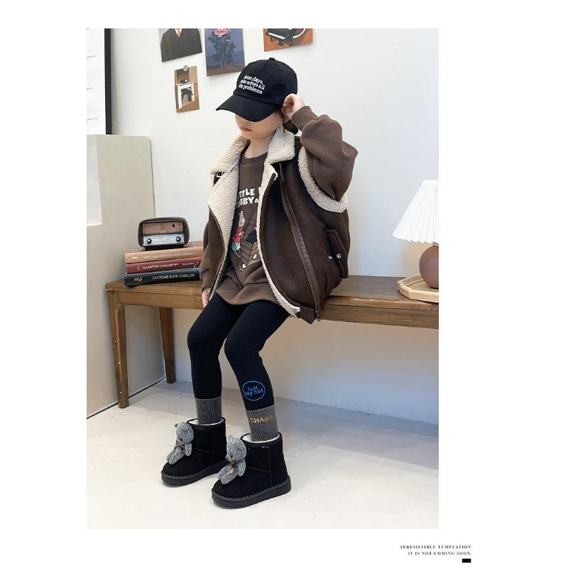 Женские плюшевые ботинки, Мужская обувь с милыми мультяшными персонажами, Мужская обувь