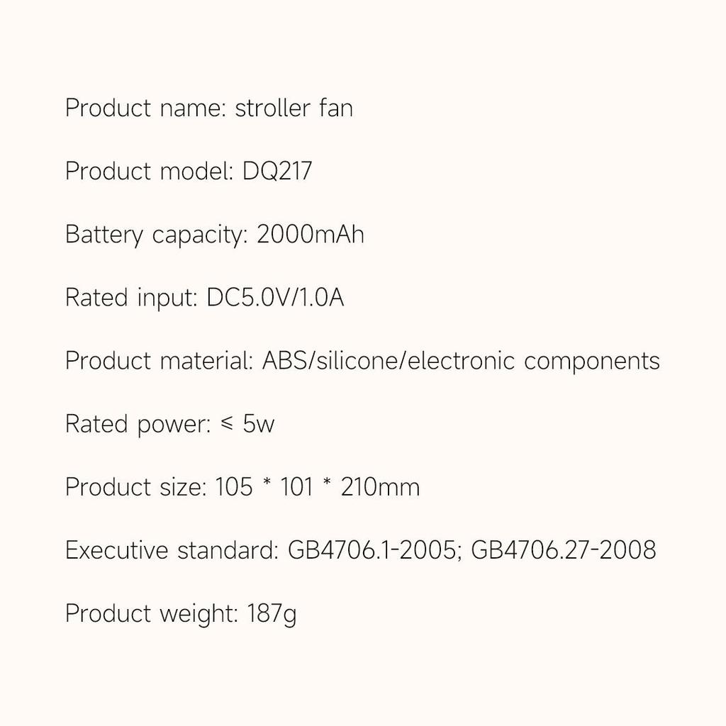 Вентилятор для коляски 3Life, зажим для штатива, вентилятор, 4 скорости, вращающийся ручной вентилятор для автомобильного сиденья, детской кроватки, велосипедной беговой дорожки