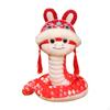 Snake Plush Toy for Chinese Year Collectible Figurine Kids