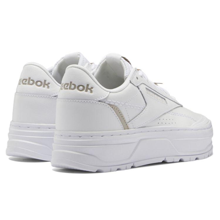 Reebok Женские кроссовки Club C Double Geo Белые Лунный камень Обувь-Белый GX8766