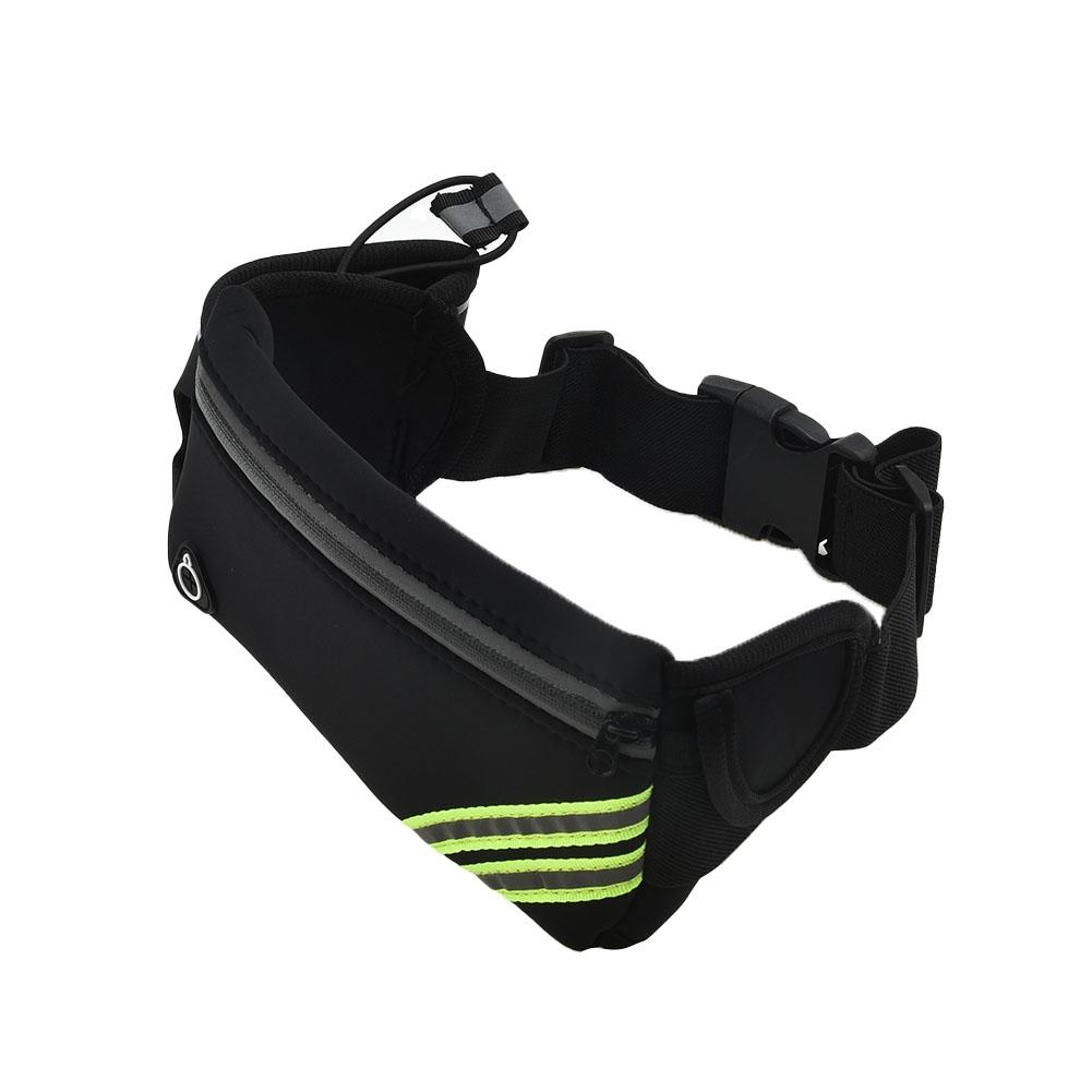 Sleek Hydration Running Belt with Water Bottles for Active Individuals