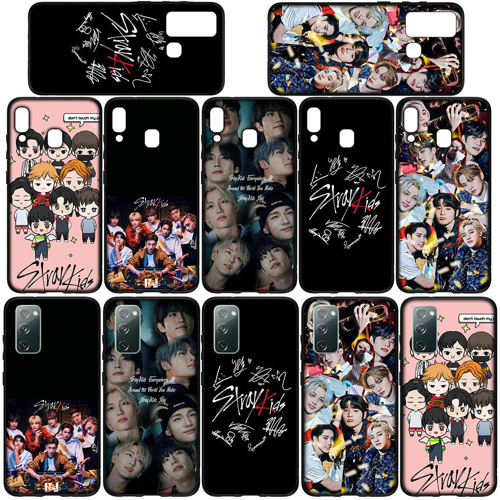 Чехол для iPhone 15 14 Xiaomi Redmi Note 13 12 11 Pro Max X 8 7 9 XR Samsung Galaxy S24 S23 A05 OPPO A15 Huawei SKZ Stray Kpop Kids Hot Phone Case