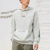 Li-Ning Sports Life Series Plus Velvet Warm Loose Hoodie Unisex Tops Gray AWDR857-8