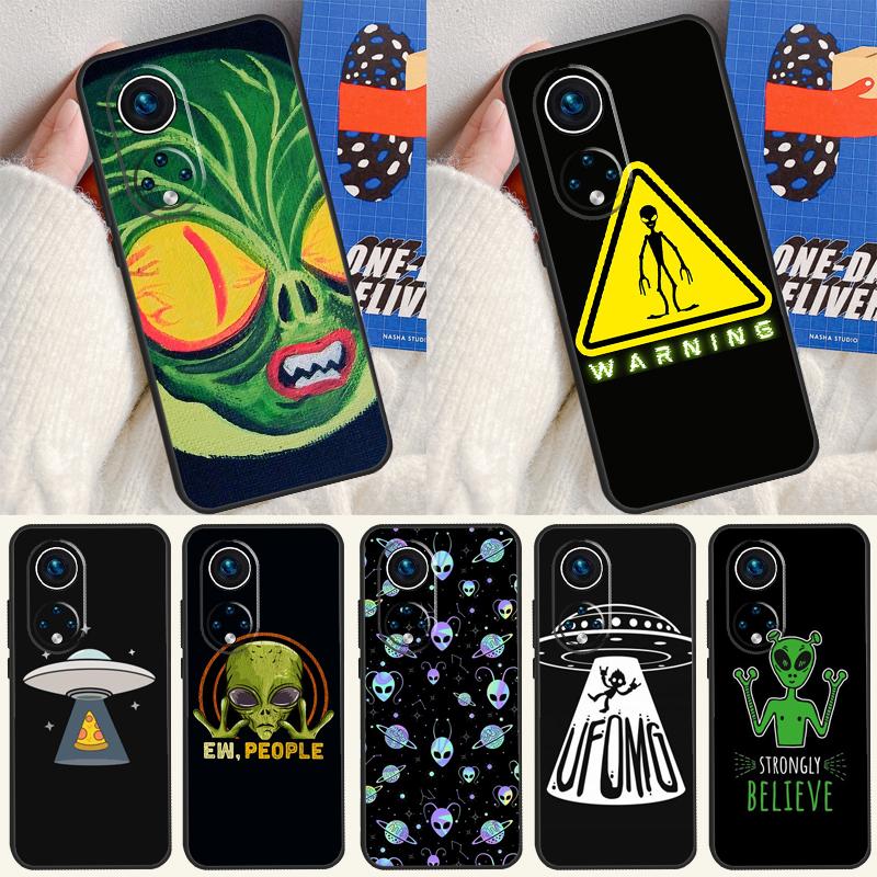Чехол-кейс с инопланетным марсианским НЛО для Honor 200 Pro 50 70 90 X9a X8a X8 X9 X8b X9c X9b Honor Magic 7 5 6 Lite Pro