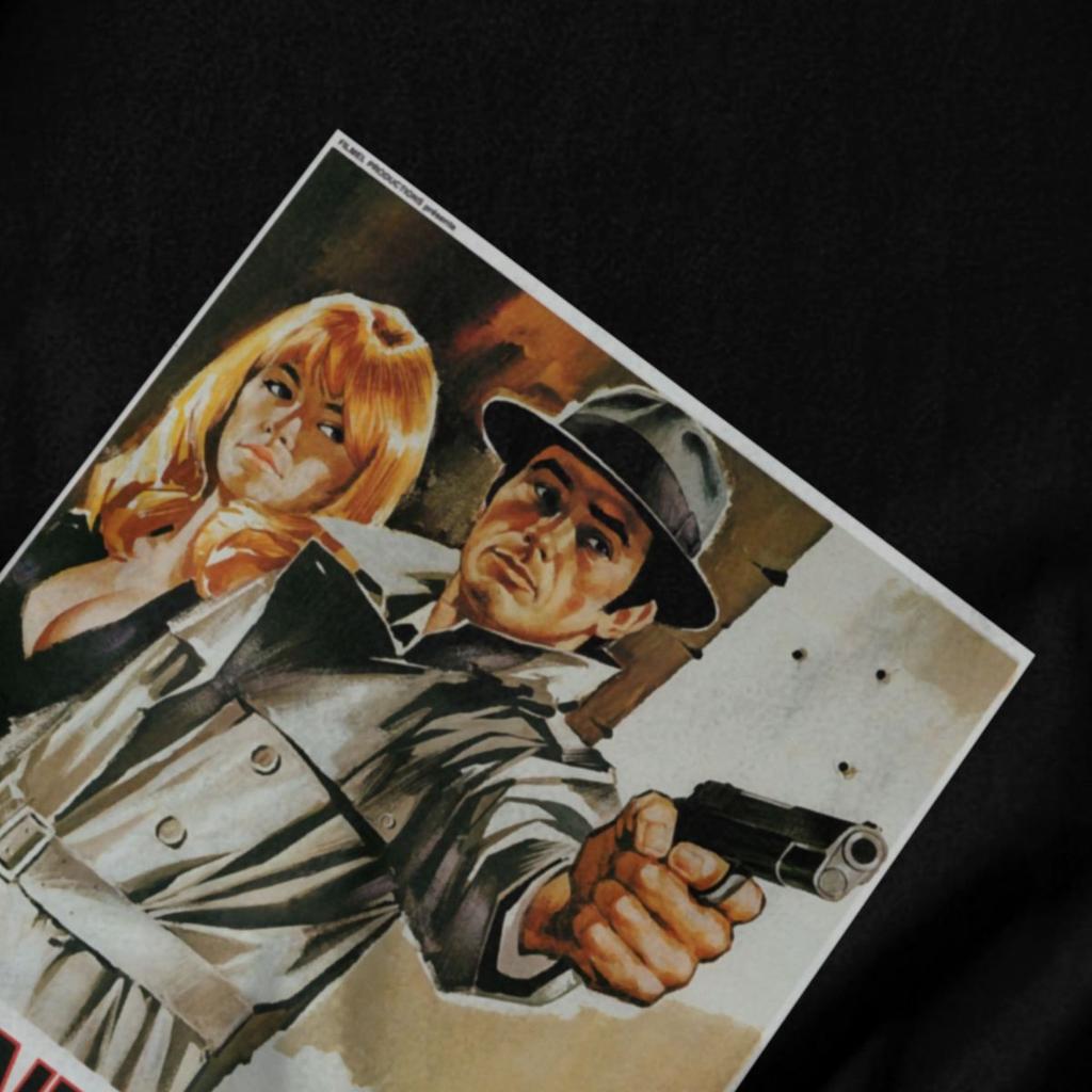 Мужская футболка Le Samourai Ален Делон Идея Y2K Графическая Качество Унисекс Топы Футболки