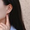 New Chinese Style Full-diamond Bow Gourd Earrings Light Luxury High-end