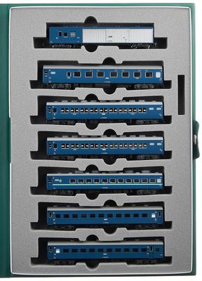KATO N Gauge 10 Series Sleeper Express Noto Базовый набор Железнодорожная модель пассажирского вагона 7-вагонный 10-816