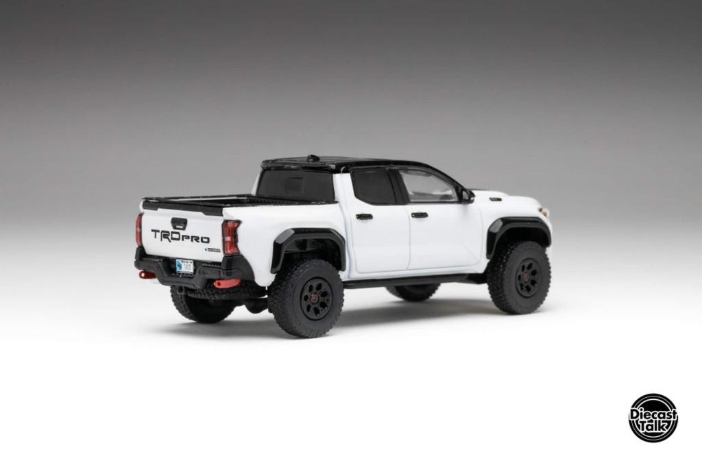 Freestyle GCD Toyota Tacoma TRD PRO ICE CAP WHITE DiecastTalk Модель, изготовленная на заказ 1/64 DTG0039-WH