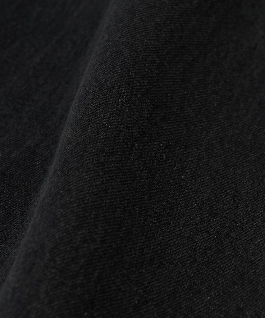 JBYRARA Pintuck Detail Straight Fit Denim Pants_Black