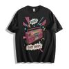 Unisex Retro Boombox Comic Graphic T-Shirt Vintage Streetwear Music Tee