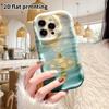 Phone Case: 2D flat design suitable for iPhone 18, 17, 16, 15, 14, 13 Pro protective cases, couple style, ocean shell, Christmas and Halloween gifts .