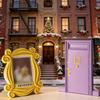 Простая Фиолетовая Дверь Вертикальная Фоторамка Креативный Магнит на Холодильник 3-дюймовая Многофункциональная Желтая Фоторамка Подарок для Друзей