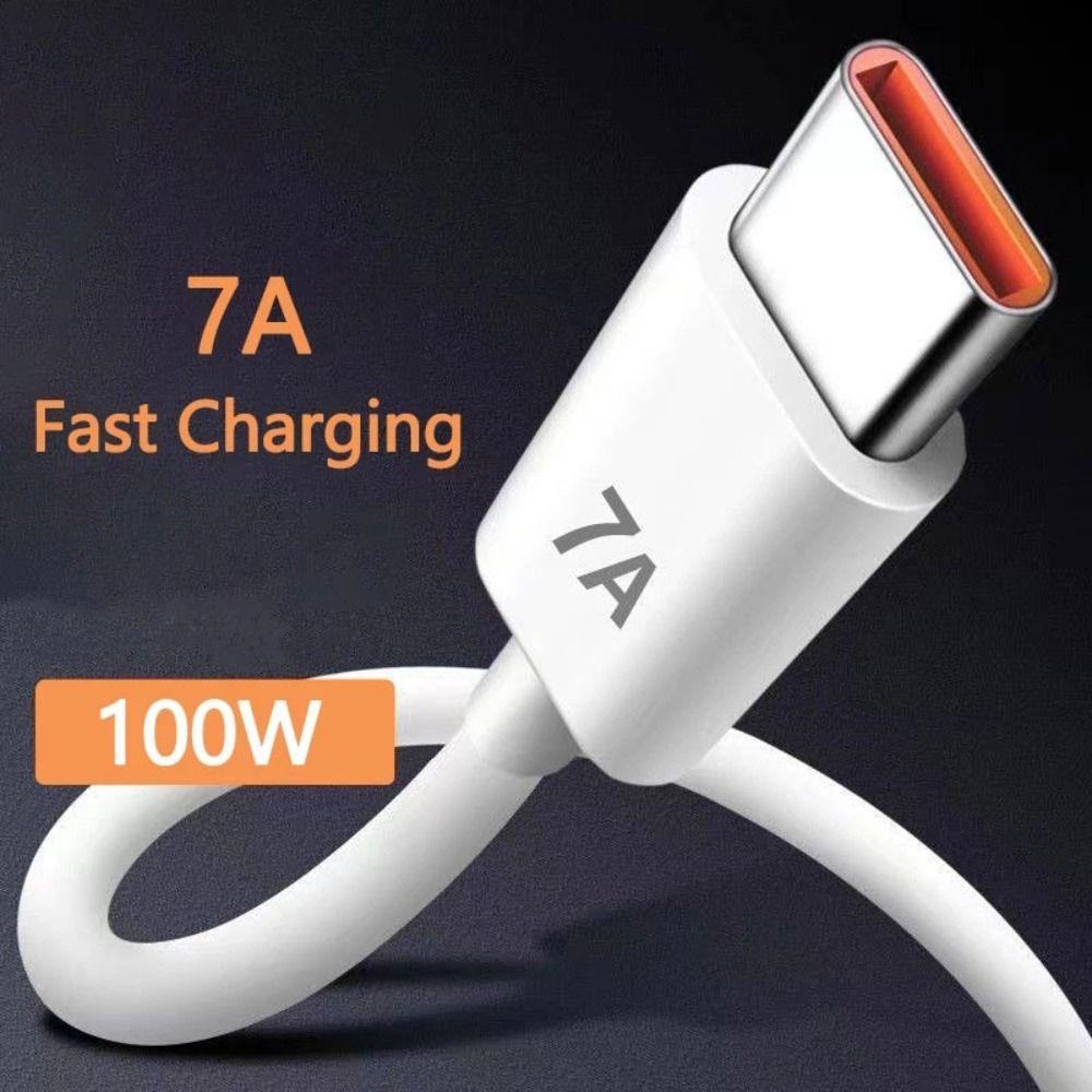 Digital Cables Data Cable Type C USB Data Cord USB Type C Cable Sync Wire 7A Fast Charger Cable