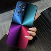 Арт цветной светящийся узор Чехол для телефона Для OPPO Reno 5 6 7 A96 A40 A58 Realme GT A74 A78 Neo2 A74 A78 Find X5 X3 X7 X8 Черный