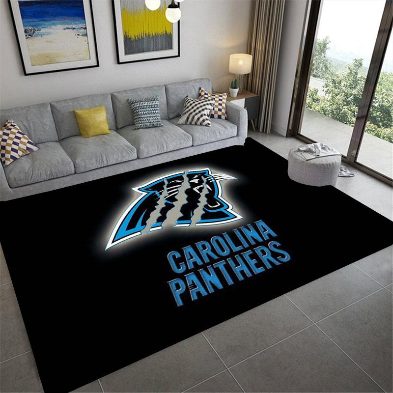 Carolina Panthers Carpet Rug for Living Room Bedroom Home Sofa Decoration,Kids play Non-slip Floor Mat