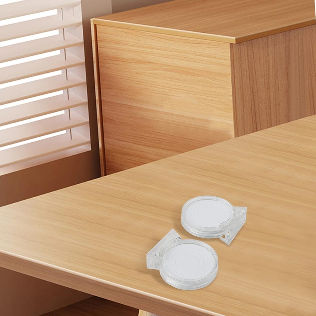 Футляр для монет Коробка для защиты монет Коробка для медалей Круглый