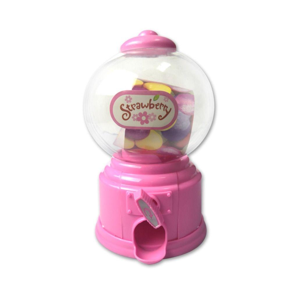 Plastic Candy Machine Cute Candy Dispenser Portable Bank Deposit Box Sweets Machine Nice Gift for Children Home Decor