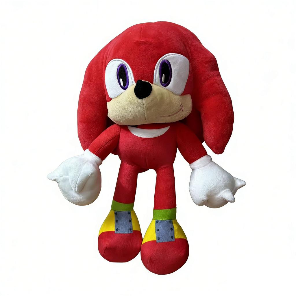 Super Sonic Plush Toy Flying Squirrel Tails Stuffed Animal, Cute Soft Plushie for Kids, Birthday Gift 35cm