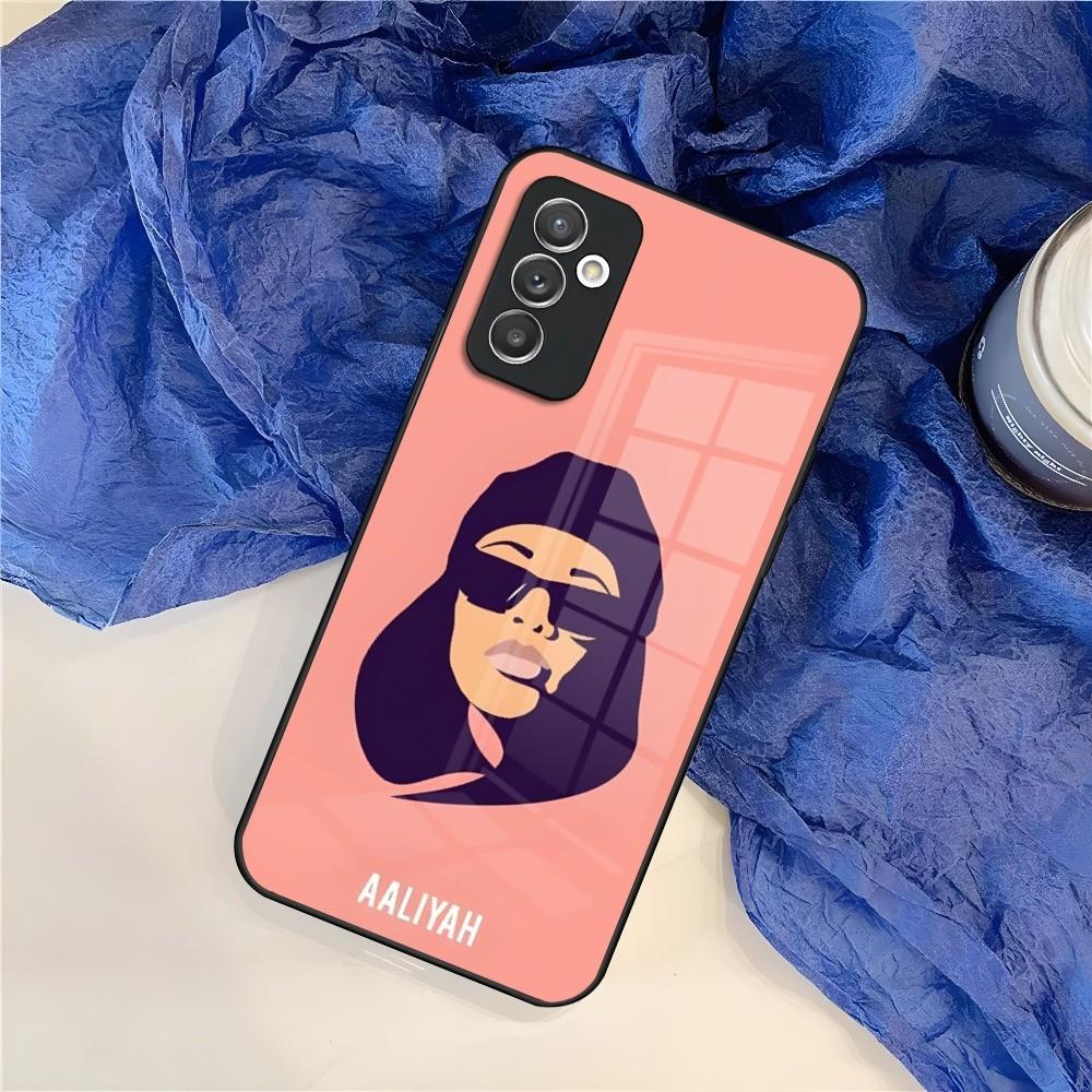 Чехол для телефона A-Aaliyah Hip Hop Music для Samsung Galaxy S24 S23 S22 S21 S20 A24 A34 A54 A53 Note20 M54 Fe Ultra Plus Стекло