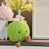Jellycat Cute Coconut Lemon Plush Toy Coconut Water Stuffed Animal Palm Tree Doll Girlfriend Gift