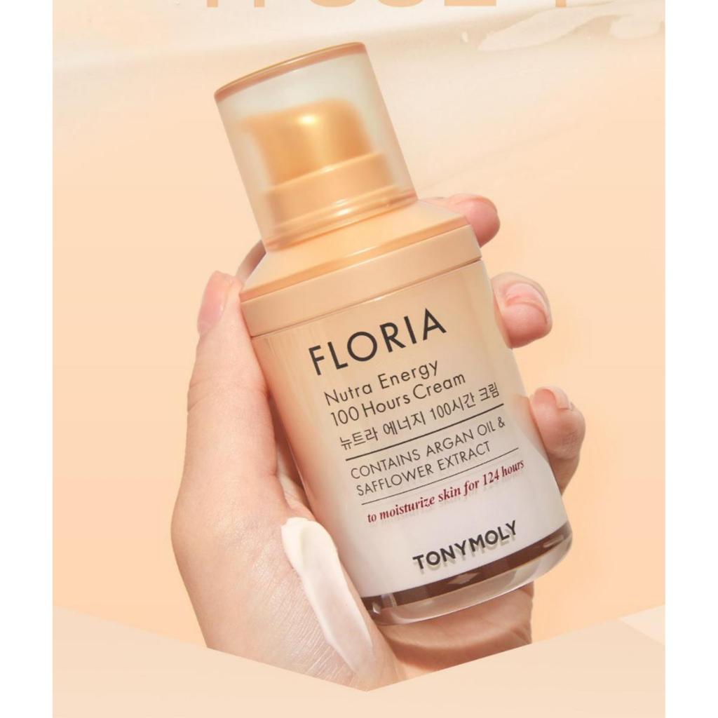 Tonymoly Крем для лица Floria Nutra Energy 100 Hours 50 мл/100 мл Масло арганы Высокое увлажнение