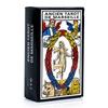 Tarot De Marseille Французская версия - 10,3*6 см Набор из 78 карт с путеводителем