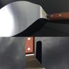 Talos 13-дюймовая круглая деревянная ручка из нержавеющей стали, лопатка для пиццы, кухонный инструмент для выпечки