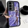 Phone Case for Samsung Galaxy S26 S25 Ultra S24 FE Genshin Impact Keqing Shell S23 Plus S22 + S21 S20 5G Soft Silicone Funda