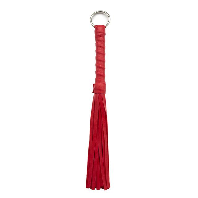 Bondage Boutique Slim Leather Riding Crop Horse Whip Pony Spanking Knout BDSM Lash Fetish Flogger Sex Toys for Women/Couples