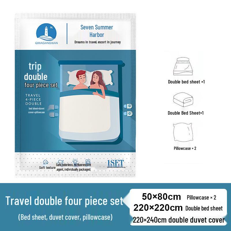 Стерильный портативный дорожный набор: Одноразовые простыни и спальные мешки из нетканого материала для гостиниц и хостелов