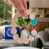 Natural Rose Quartz and Amazonite Crystal Bracelet – Fresh and Fashionable