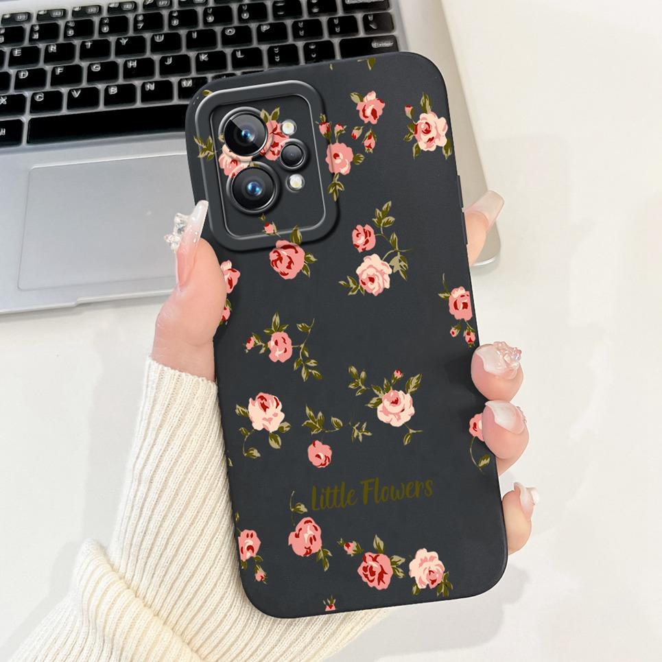 Девочковый чехол-сердечко для Realme GT2 Pro Чехол Realme GT Neo2 GT2 GT Neo 3T Funda Мягкий матовый силикон Защитная крышка для объектива Capa