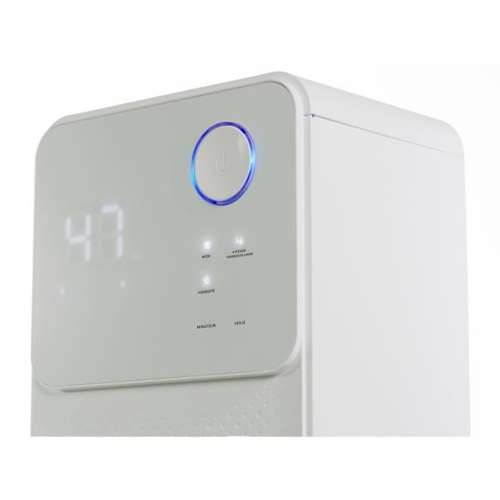 OCEANIC Electric Air Dehumidifier - Extraction 12 Liters/day - Tumble Dryer Function - LED Display