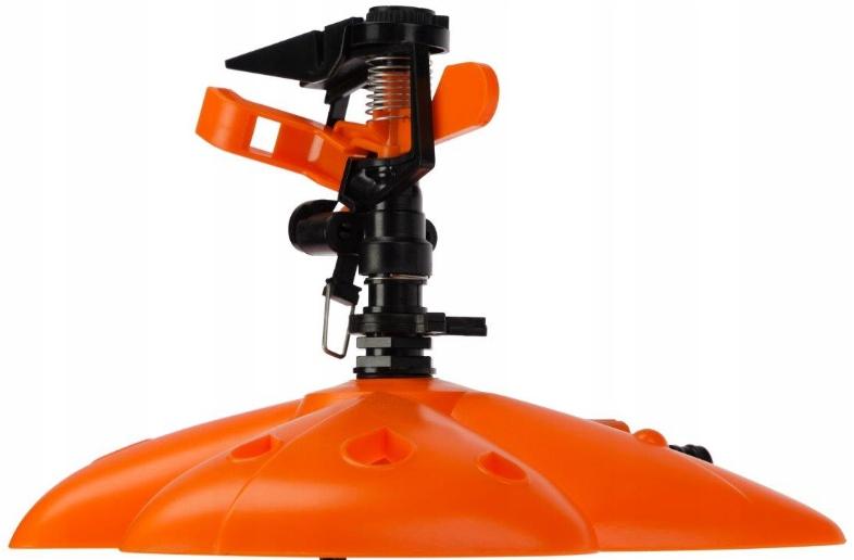 Impact Sprinkler With Base For Garden Watering, Plastic, 1 Piece
