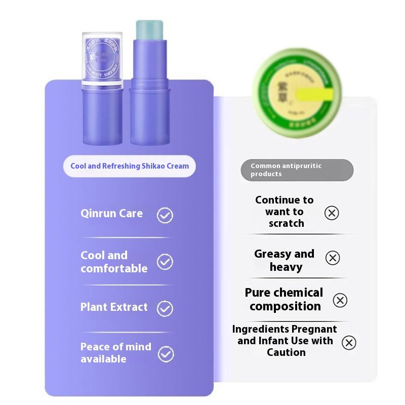 Прохладный и освежающий успокаивающий крем-карандаш против зуда от укусов комаров с окопником Крем Xiaobao успокаивающий противозудный репеллент от комаров