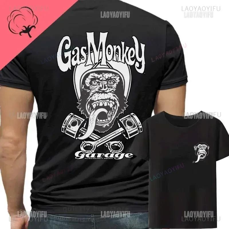 Unisex Gifts Amazing Essential Doublesided Gas Monkeys Garage Cotton Tshirt Unisex Casual Summer Graphic Harajuku Streetwear Unisex