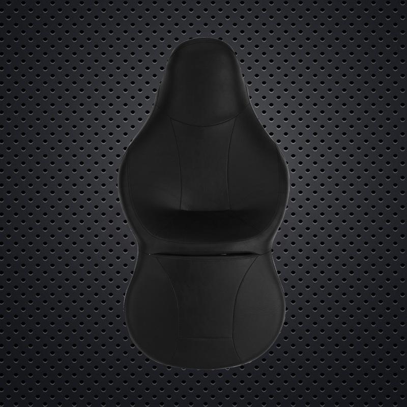 Integrated Luxury Leather Motorcycle Seat Cushion for Harley Glide (1996-2020)